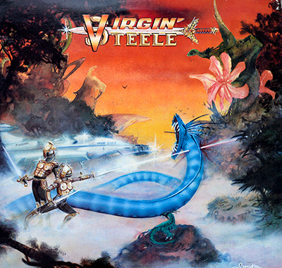 VIRGIN STEELE - Self-Titled album front cover vinyl record